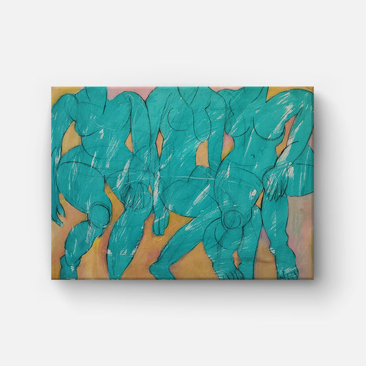 Abstract Figuration Painting