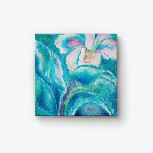 Watering Flower Painting