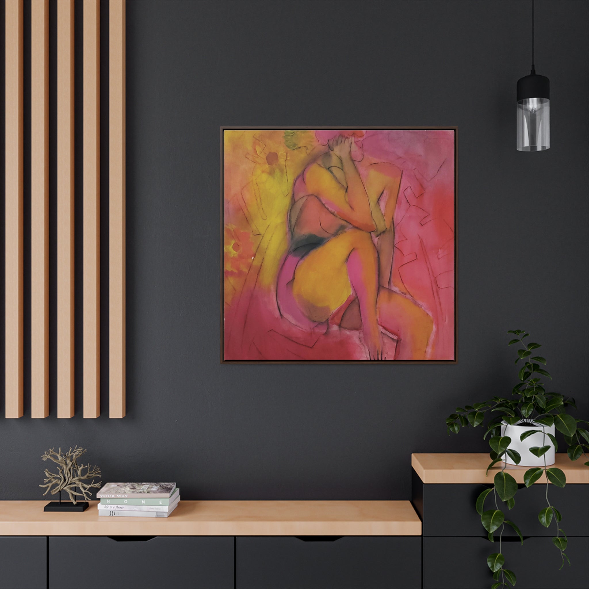 Figure painting Original artwork oil painting on canvas gift for her Valentines gift by YIQI LI 2024